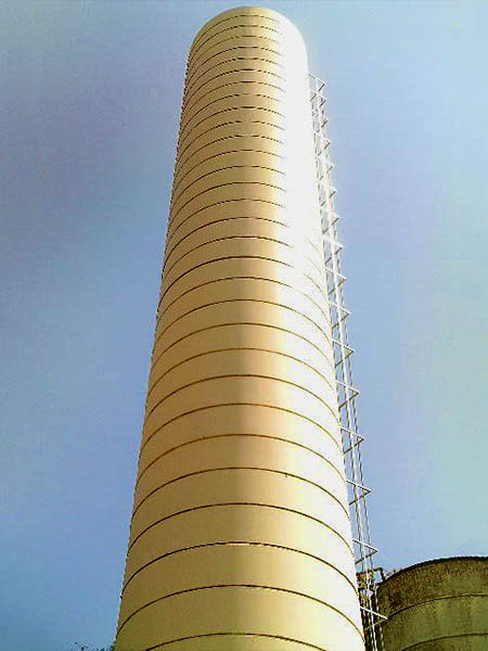 torre de agua concreto em